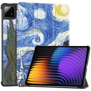 Чехол книжка Crazy Horse на Xiaomi Pad 7 (11.2") / star night 098085 фото
