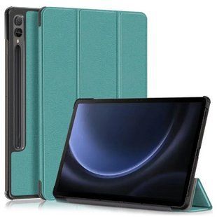Чохол книжка Crazy Horse для Samsung Galaxy Tab S9 Plus (12.4") / зелений 200207 фото