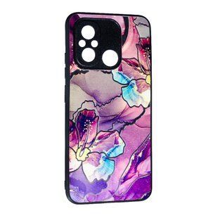 TPU чехол Marble Ultraviolet для Xiaomi Redmi 12C Dark Purple 088594 фото