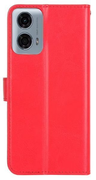 Чехол книжка Book case для Motorola G24 / красный 097906 фото
