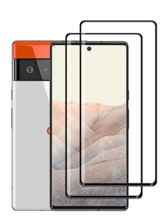 Захисне скло для Google Pixel 6 / чорний 085933 фото
