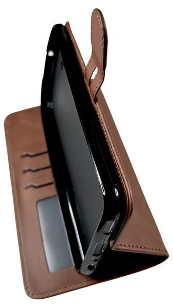 Чохол книжка Amsterdam для Samsung Galaxy A04E (на самсунг а04е) коричневий 087223 фото