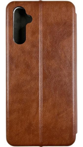 Чехол книжка Perforation book для Samsung Galaxy A54 коричневый 088027 фото