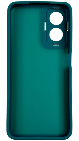 TPU чохол Luxury Metal Lens на Oppo A17K зелений 88444 фото