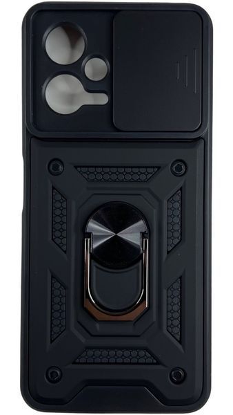 PC + TPU чехол Camshield armor для Xiaomi Redmi Note 12 Pro (5G) / черный 091198 фото