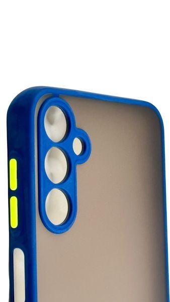 TPU чохол накладка Matte Color Case для Samsung Galaxy A24 синій 092555 фото