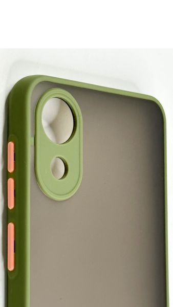 TPU чохол накладка Matte Color Case для Samsung Galaxy A03 Core світло-зелений 092605 фото