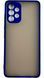 TPU чохол накладка Matte Color Case для Samsung Galaxy A53 синій 092455 фото 3