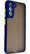 TPU чохол накладка Matte Color Case для Samsung Galaxy S21 FE синій 092205 фото 1