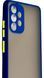 TPU чохол накладка Matte Color Case для Samsung Galaxy A53 синій 092455 фото 2