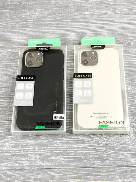 TPU чехол Smitt накладка бампер для iPhone 13 Pro Max (айфон 13 про макс) (2 цвета) 084259 фото