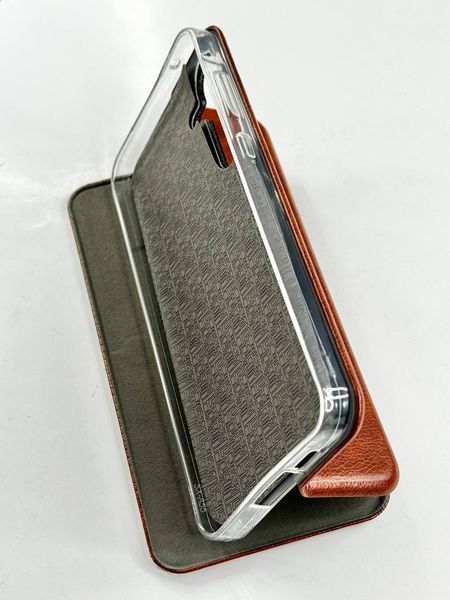 Чохол книжка Perforation book для Samsung Galaxy A35 коричневий 095791 фото