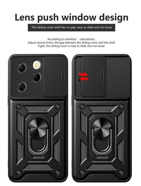 PC + TPU чехол Camshield Armor для Infinix Zero 30 (4G) / светло-зеленый 097130 фото