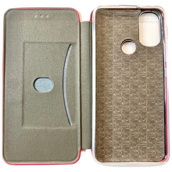 Чохол книжка Elegant book для Motorola E20 / Motorola E30 (на мото е20 е30) червоний 86577 фото