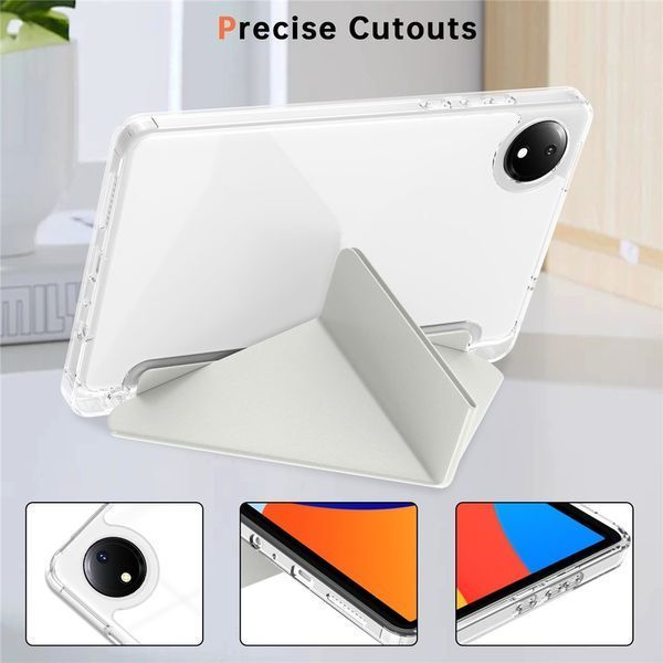 Чохол книжка Transparent Origami на Xiaomi Redmi Pad SE (8.7") 2024 / сірий 100233 фото