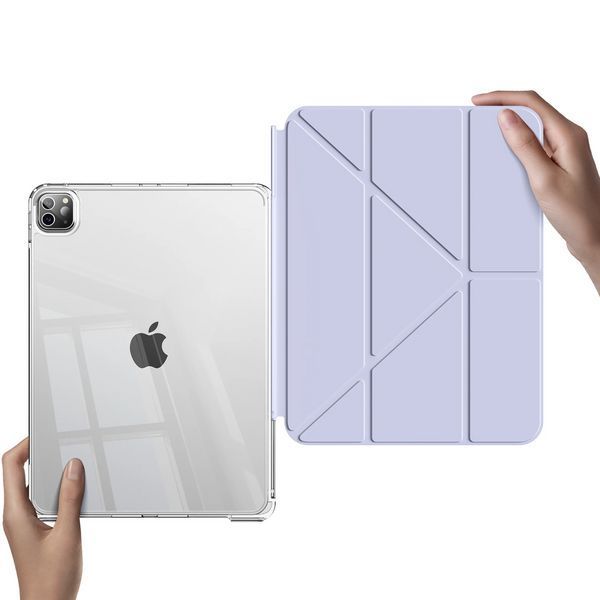 Чехол книжка Transparent Origami на Apple iPad Pro 11 2022 (11") / фіалковий 101149 фото
