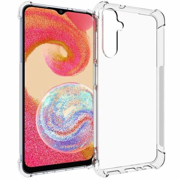 Чехол WXD силиконовый противоударный для Samsung Galaxy A05 / прозрачный 093144 фото