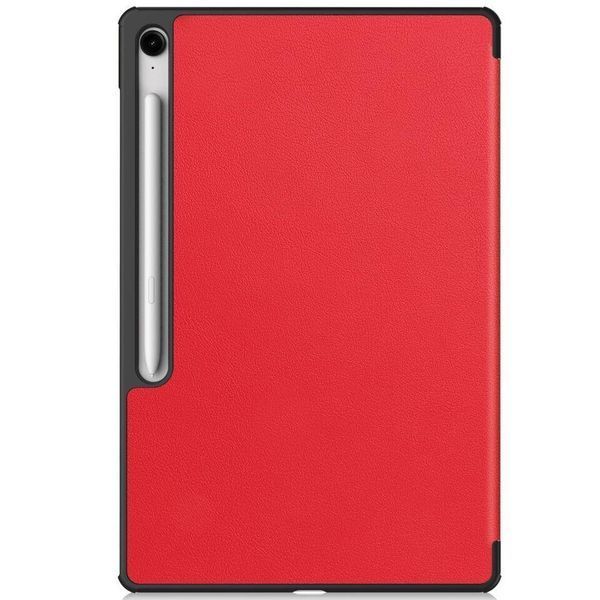 Чохол книжка Crazy Horse на планшет Samsung Galaxy Tab S10 FE Plus (13.1") / червоний 099347 фото