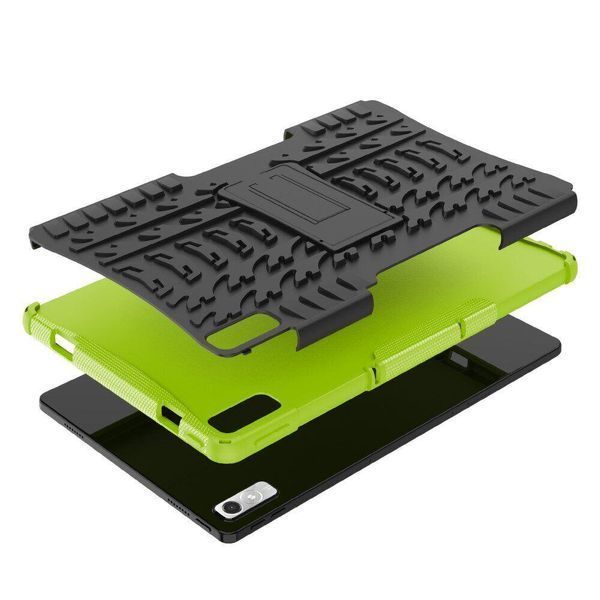PC + TPU чохол Armor на Lenovo Tab P11 2nd Gen зелений 093372 фото