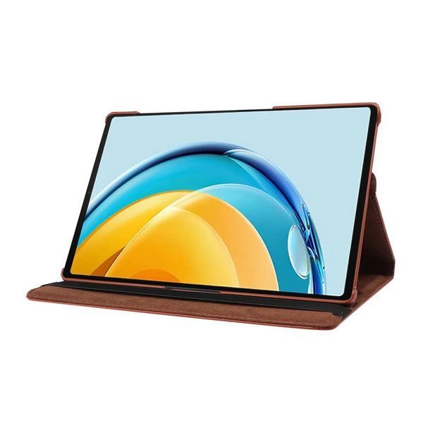 Кожаный чехол книжка 360 для Lenovo Tab 2025 (10.1") / розовый 100825 фото