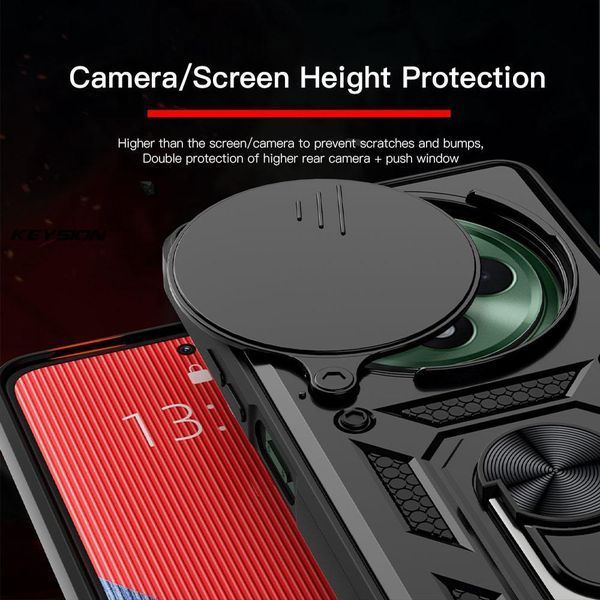 PC + TPU чохол Camshield Armor для OPPO Reno 12F 5G / світло-зелений 097638 фото
