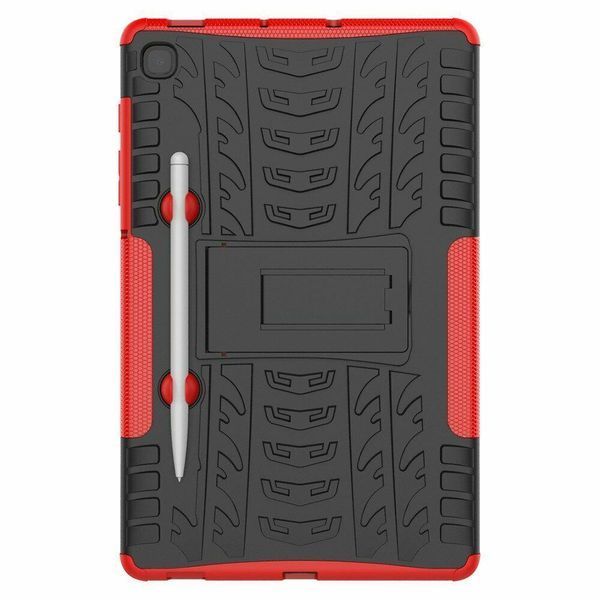 PC + TPU чехол Armor на Samsung Tab S6 Lite 10.4" красный 093357 фото