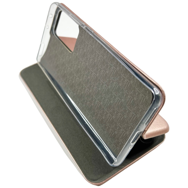 Чохол книжка Elegant book на Xiaomi 12 Pro / рожевий 088127 фото