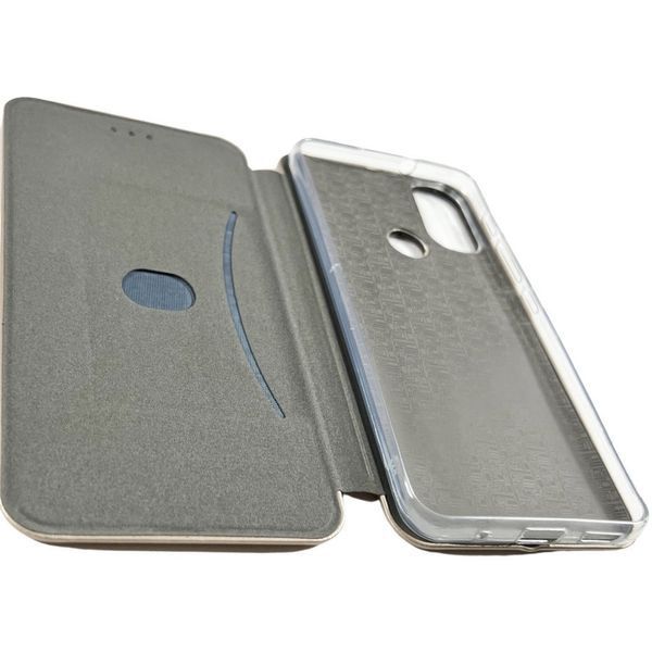 Чохол книжка Elegant book для Motorola E40 / золотистий 87524 фото