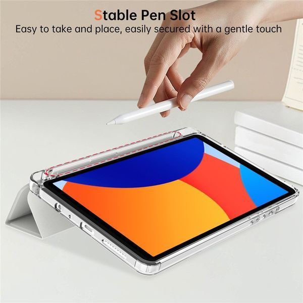 Чохол книжка Transparent Origami на Xiaomi Redmi Pad SE (8.7") 2024 / сірий 100233 фото