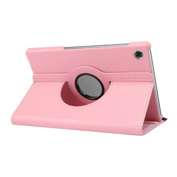 Кожаный чехол книжка 360 для Lenovo Tab 2025 (10.1") / розовый 100825 фото