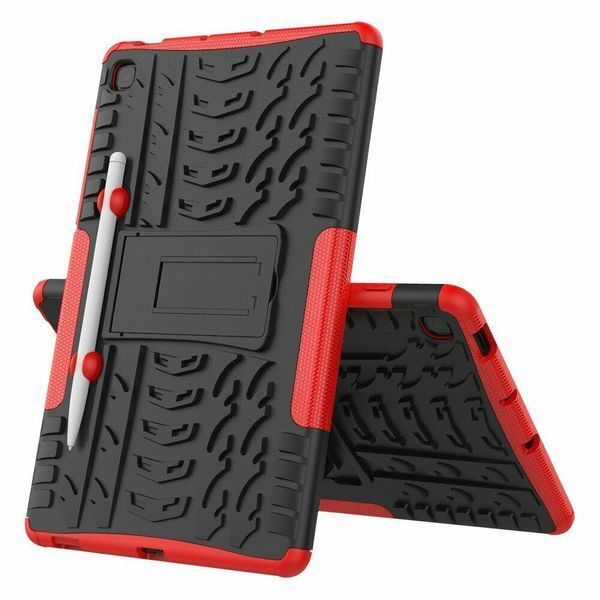 PC + TPU чехол Armor на Samsung Tab S6 Lite 10.4" красный 093357 фото