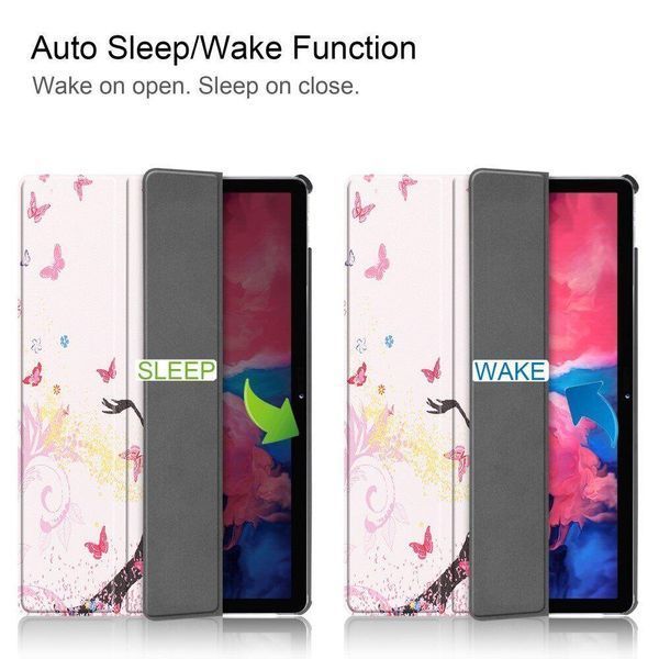 Шкіряний чохол книжка Crazy Horse для Lenovo Tab P11 Plus (11") / Фея 094361 фото