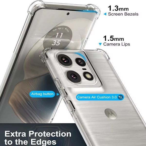Чохол накладка WXD для Motorola Edge 50 Neo / прозорий 098162 фото