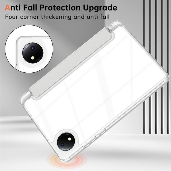 Чохол книжка Transparent Origami на Xiaomi Redmi Pad SE (8.7") 2024 / сірий 100233 фото