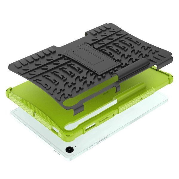 PC + TPU чехол Armor на Samsung Galaxy Tab S7 / Tab S8 (11") / зеленый 100543 фото
