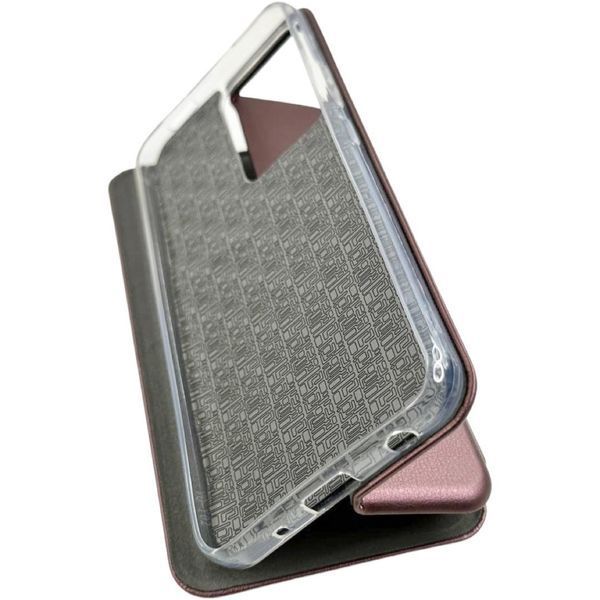 Чехол книжка Elegant book для Vivo Y02 бордовый 91955 фото