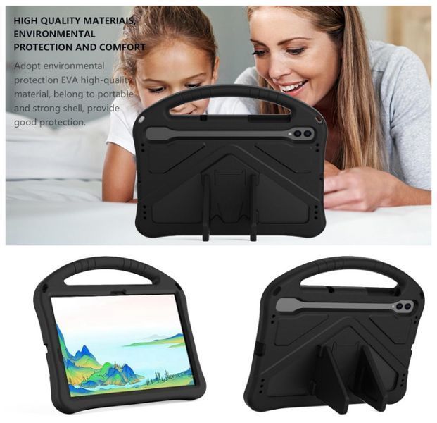 Чохол New Kids Case на Samsung Galaxy Tab S10 FE (10.9") / чорний 202907 фото