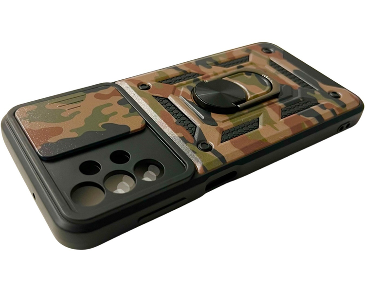 PC + TPU чохол Camsung Galaxy A13 (на самсунг а13) коричневий 086224 фото