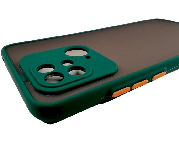 Чохол для Matte Color для Xiaomi Redmi 10C (редмі 10ц) зелений 085884 фото