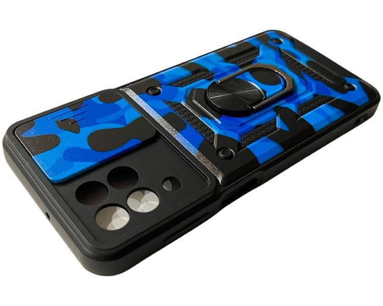 PC + TPU чохол Camsung Galaxy M53 5G (на самсунг м53) синій 086274 фото