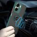 TPU чехол накладка Matte Ring Magnit для Xiaomi Redmi 13C бирюзовый 094813 фото 2