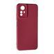 TPU чохол Smitt накладка бампер для Xiaomi Redmi Note 12S бордовый 090294 фото 1