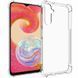 Чехол WXD силиконовый противоударный для Samsung Galaxy A05 / прозрачный 093144 фото 2