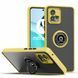 TPU чохол накладка Matte Ring Magnit для Motorola G72 жовтий 094811 фото 1
