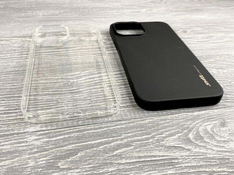 TPU чехол Smitt накладка бампер для iPhone 13 Pro Max (айфон 13 про макс) (2 цвета) 084259 фото