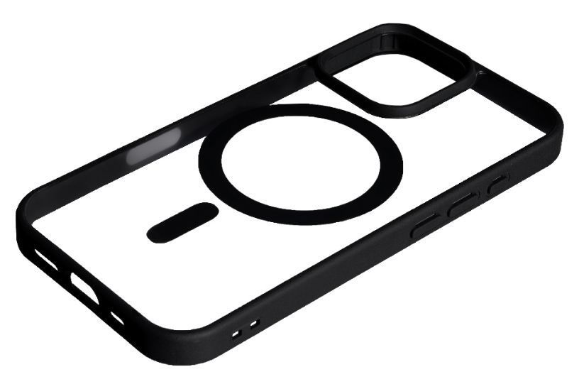 Чохол TPU+PC Color з підтримкою Magsafe для Apple iPhone 16 Pro / black 200824 фото