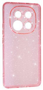 Чохол силіконовий Clear Shine на Xiaomi Redmi Note 14 Pro Plus (5G) / рожевий 202353 фото