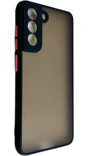 TPU чохол накладка Matte Color Case для Samsung Galaxy S21 FE чорний 092206 фото