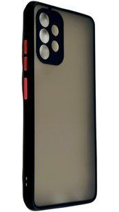 TPU чохол накладка Matte Color Case для Samsung Galaxy A53 чорний 092456 фото