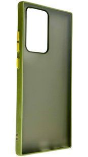 TPU чехол накладка Matte Color Case для Samsung Galaxy Note 20 Ultra светло-зеленый 92256 фото